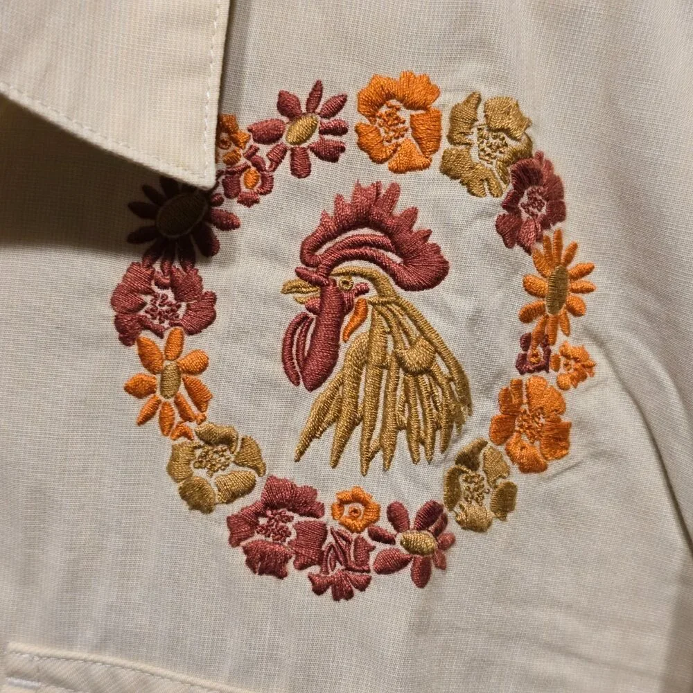 Howler Bros - Gaucho Snapshirt - Ring Around the Rooster (L) - Picture 4 of 6